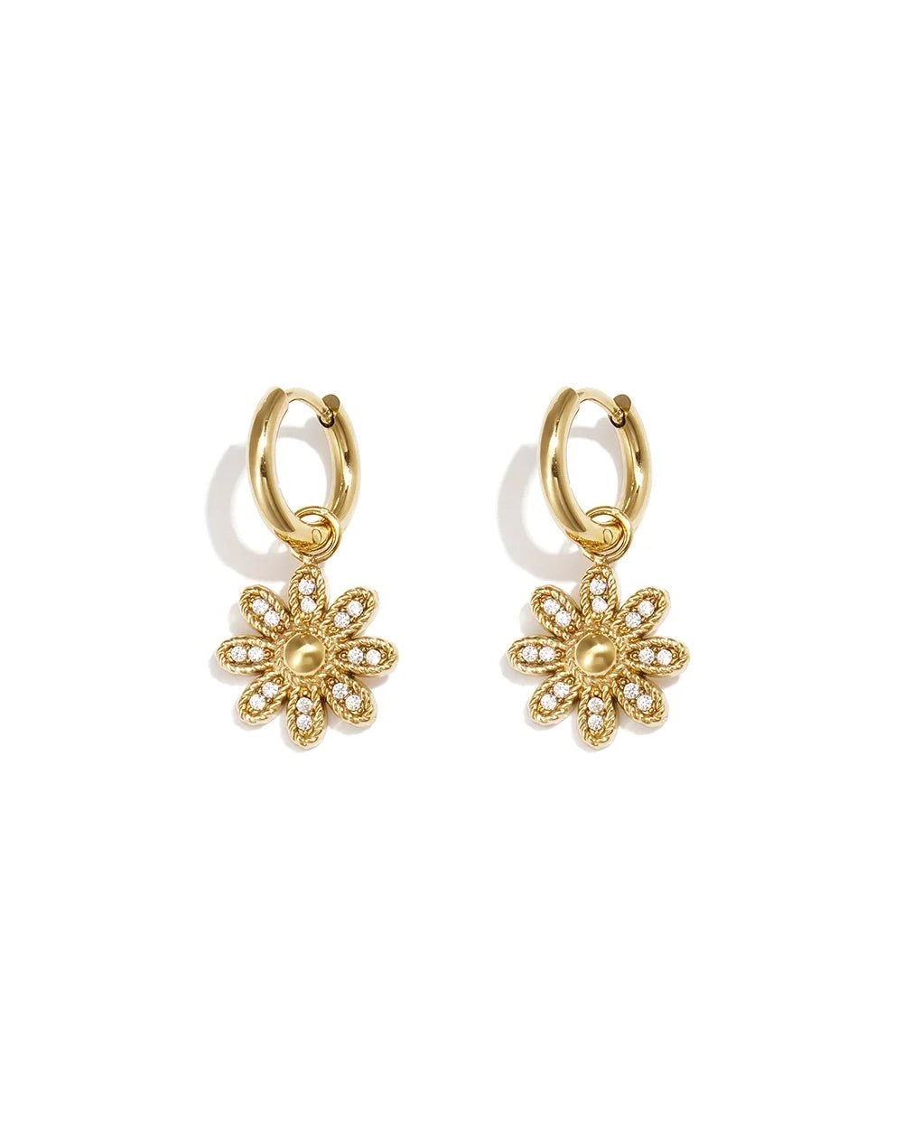 Ohrringe Crystal Daisy