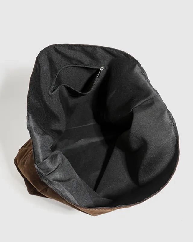 Suede Shopper | Braun