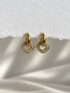 Ohrringe Crystal Motion | Gold