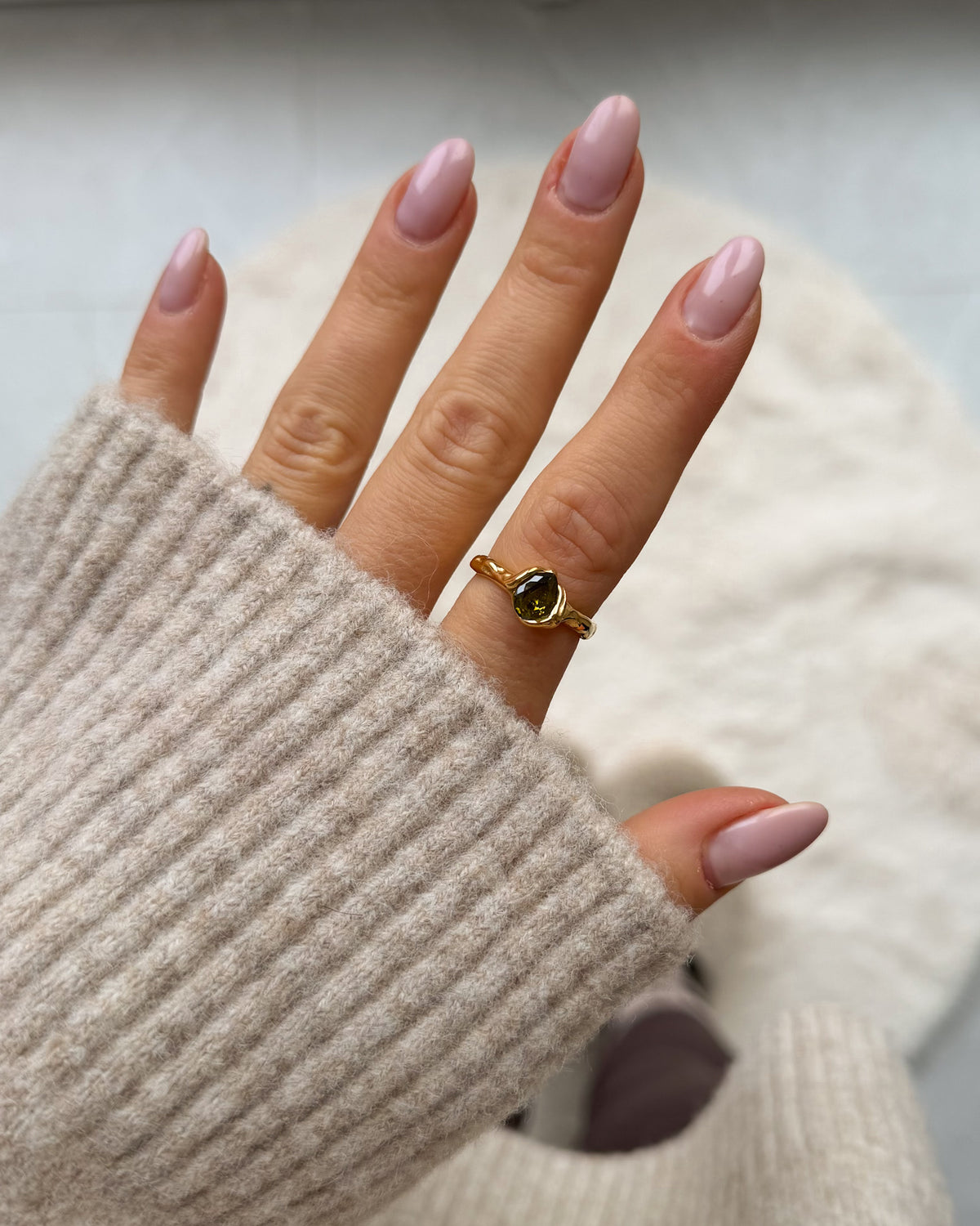 Ring Olive Soul
