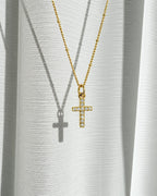 Charm Crystal Cross