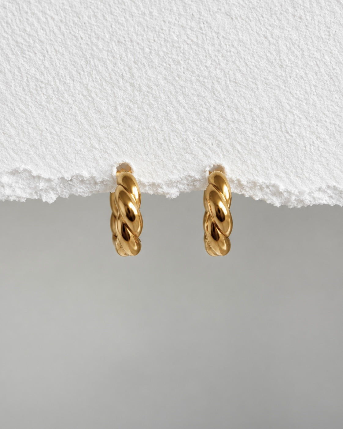 Ohrringe Golden Twist