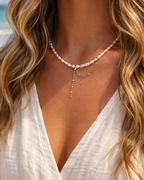 Handmade Perlenkette | Pearl Breeze